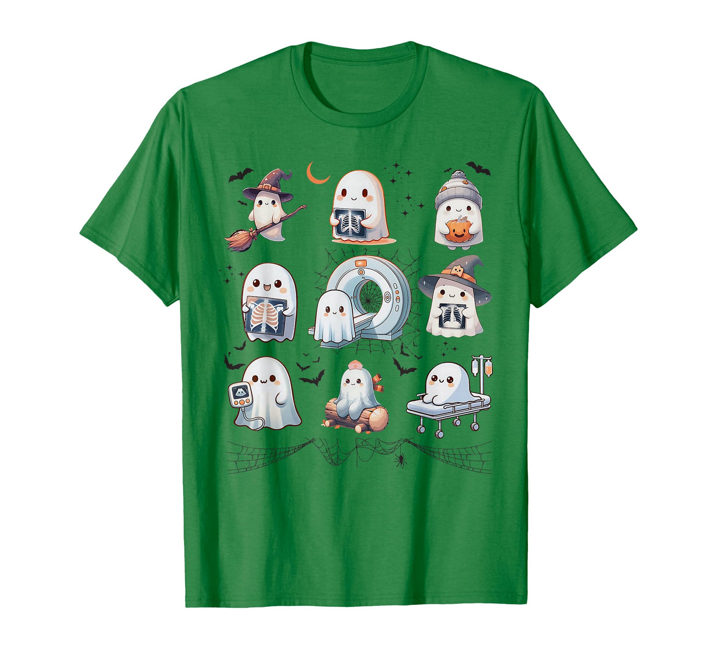 Halloween Radiology Crew X-Ray Tech Ghosts Rad Tech MRI T-Shirt
