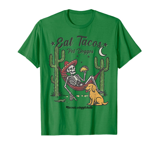 Eat Tacos Pet Doggos T-Shirt