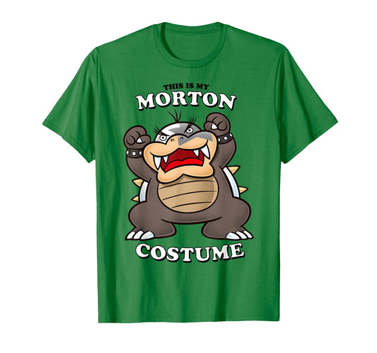 Super Mario Halloween This Is My Morton Costume T-Shirt