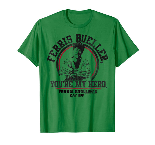 Ferris Bueller Cameron Frye Hero Quote Graphic T-Shirt