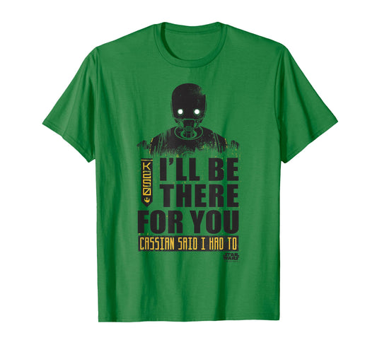 Star Wars K-2S0 Quote Poster T-Shirt