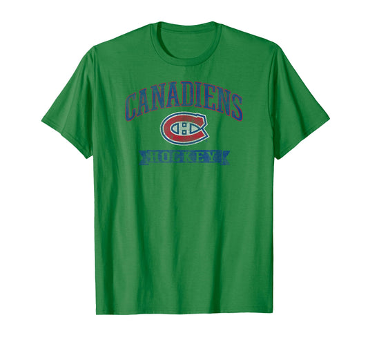 Montreal Canadiens Vintage Hockey Gray Officially Licensed T-Shirt