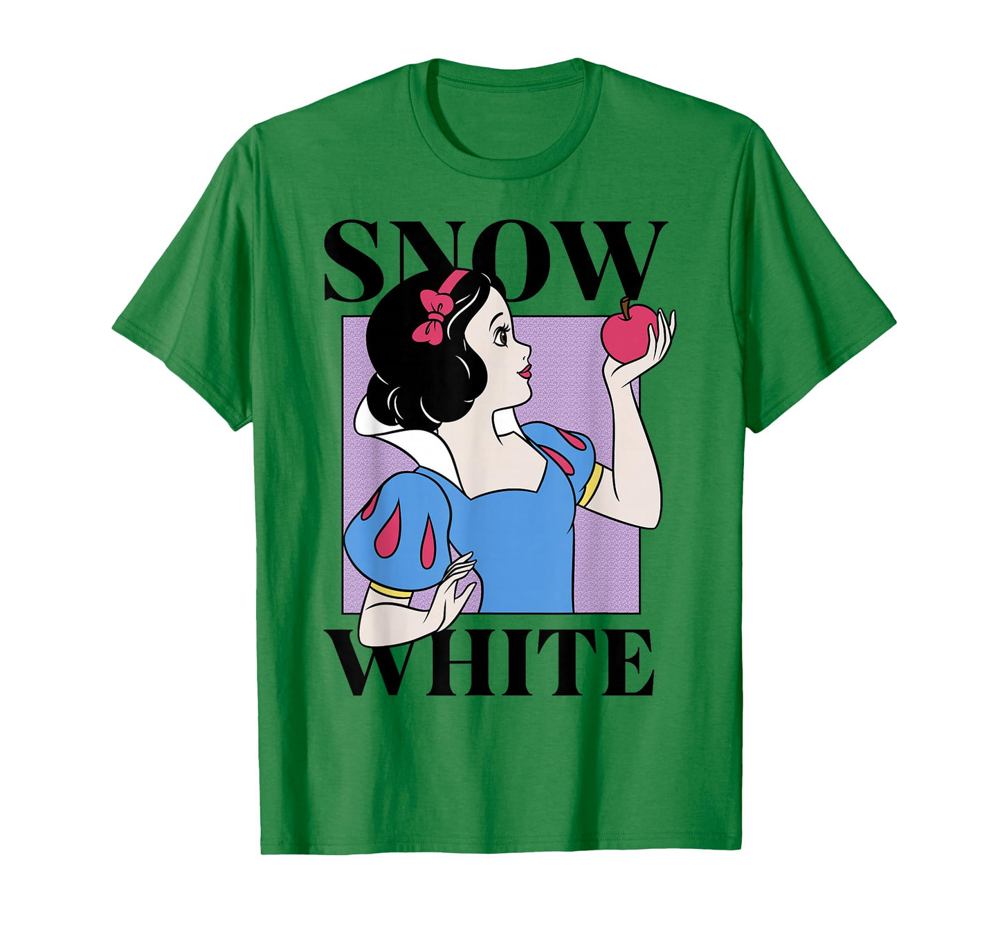Disney Snow White and The Seven Dwarfs Front & Back Box Up T-Shirt