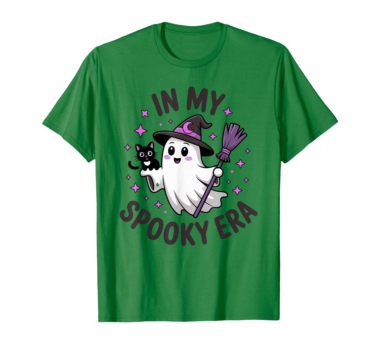 in My Spooky Era Funny Halloween Ghost Design Men Women Kids T-Shirt