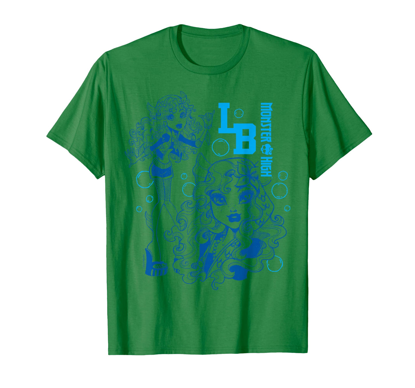 Monster High - Lagoona Blue Bubble Sketch T-Shirt