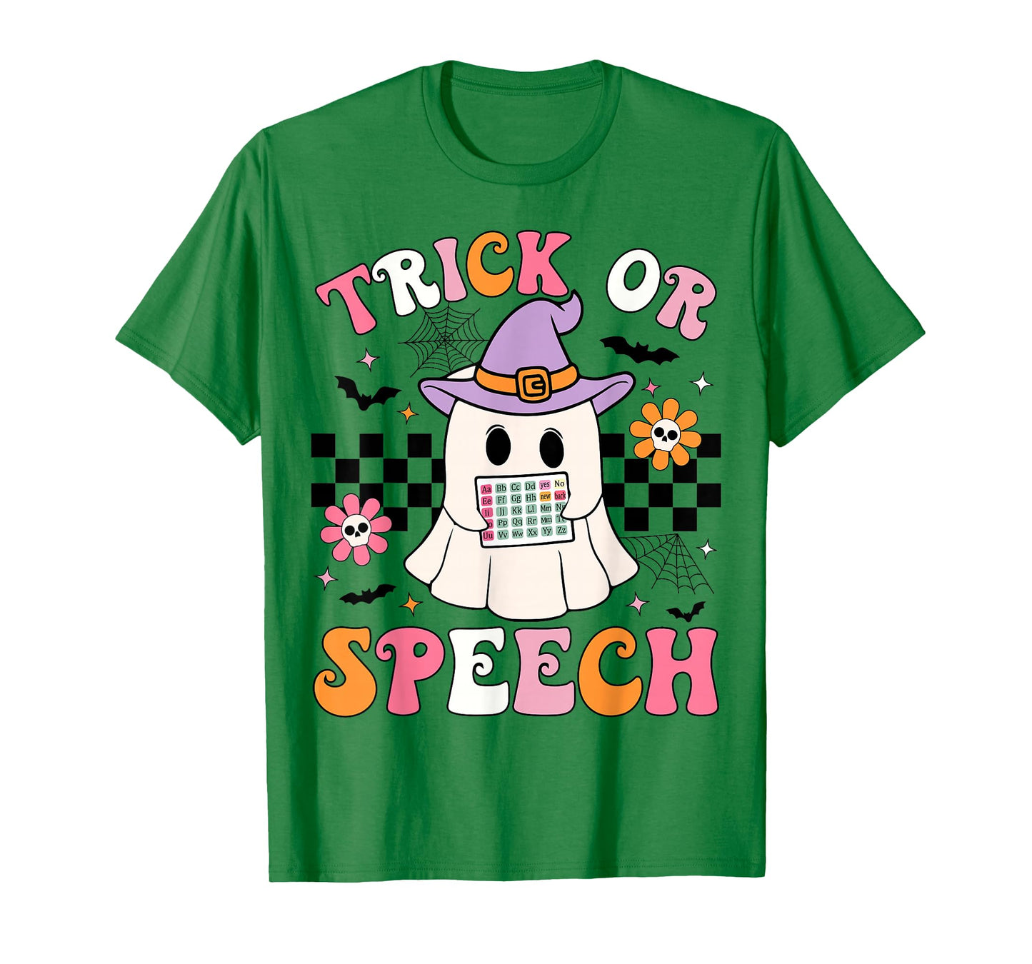 Trick or Speech Funny SLP Halloween Speech Therapy Halloween T-Shirt