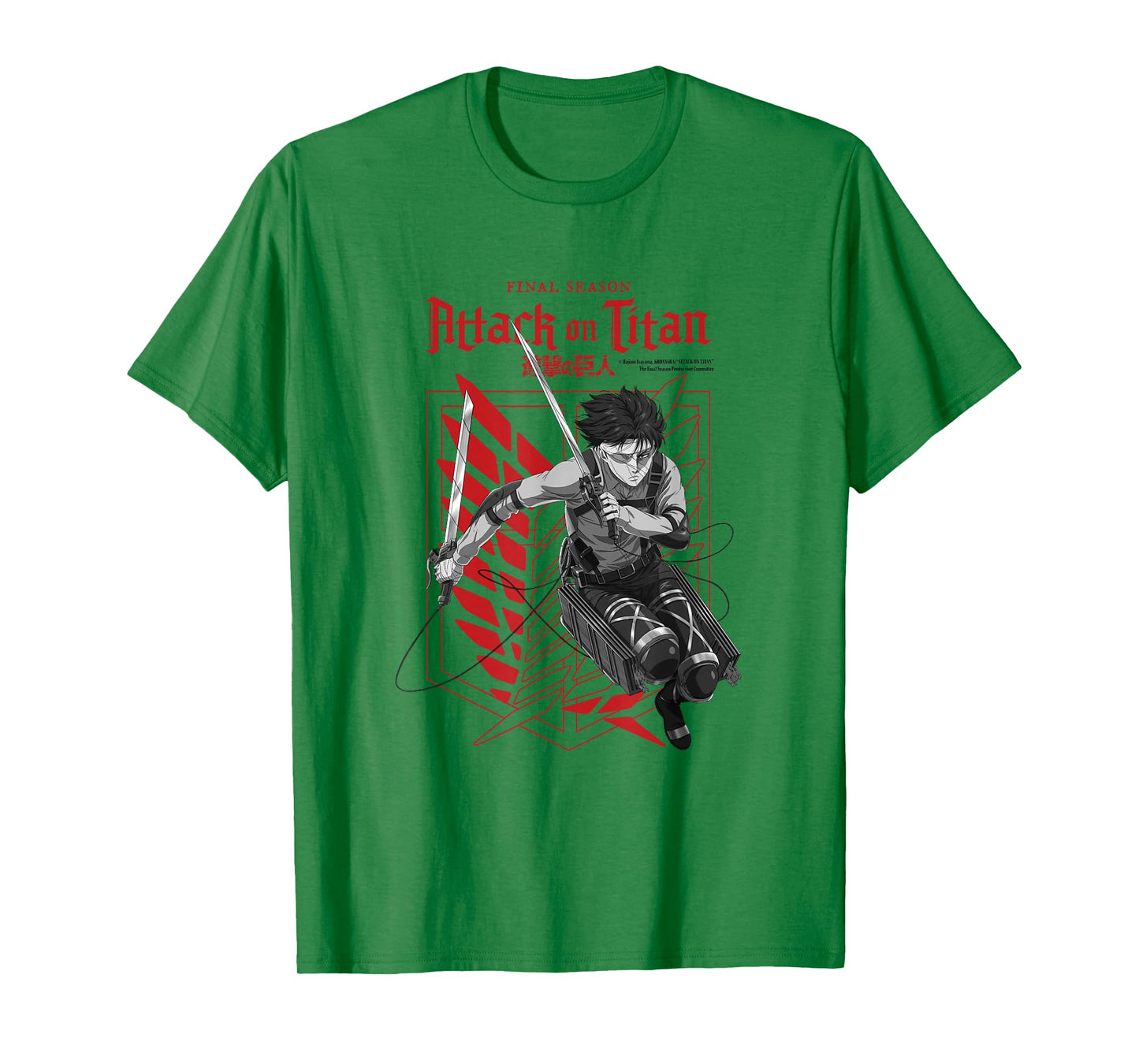 Attack on Titan Final Season - "Levi Ackerman" T-Shirt