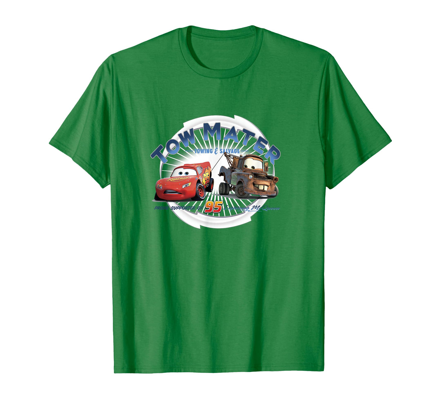 Disney Pixar Cars Tow Mater Towing & Salvage Buddies Shot V2 T-Shirt