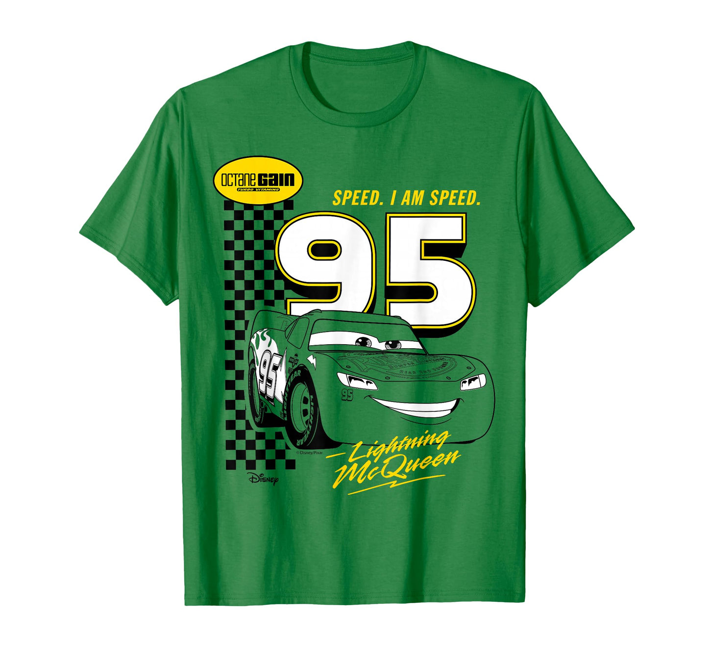 Disney Pixar Cars - Lightning McQueen 95 I Am Speed T-Shirt