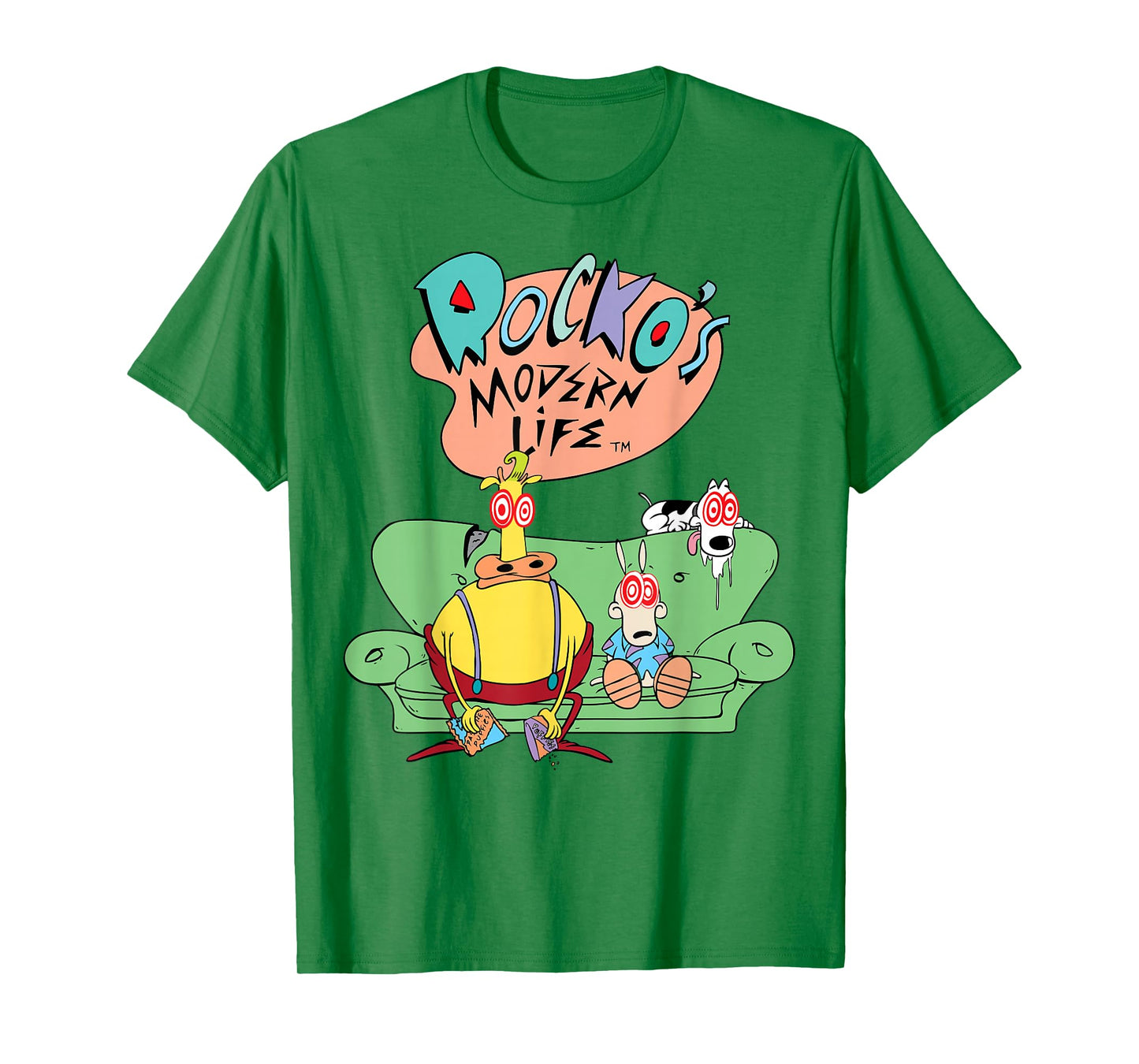 Nickelodeon Rocko's Modern Life Dazed and Confused T-Shirt T-Shirt