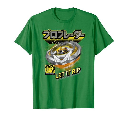 Beyblade X Pro Blader Multi Let It Rip T-Shirt