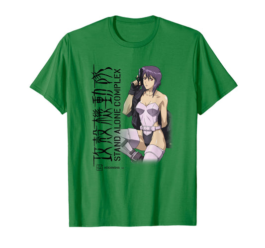 Ghost in the Shell: Stand Alone Complex Motoko Profile T-Shirt