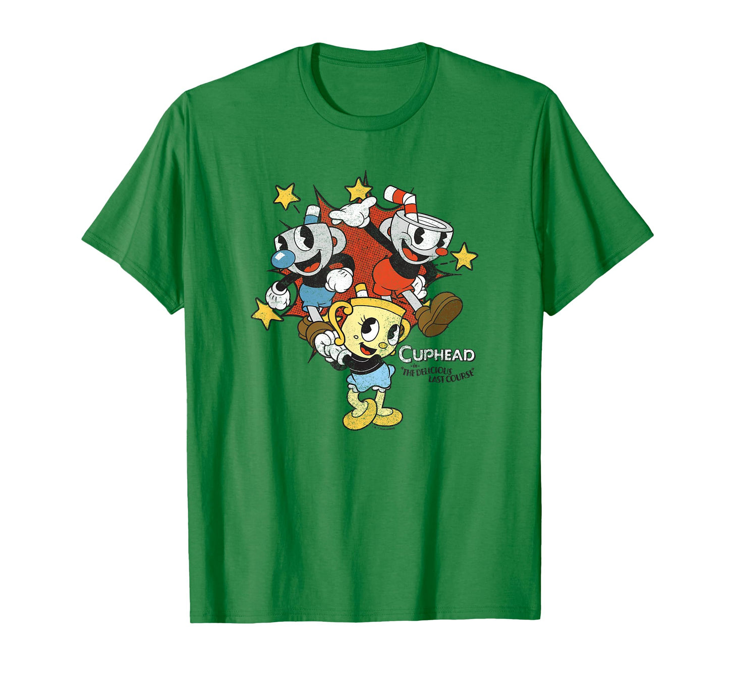 Cuphead: The Delicious Last Course Characters Group Shot T-Shirt