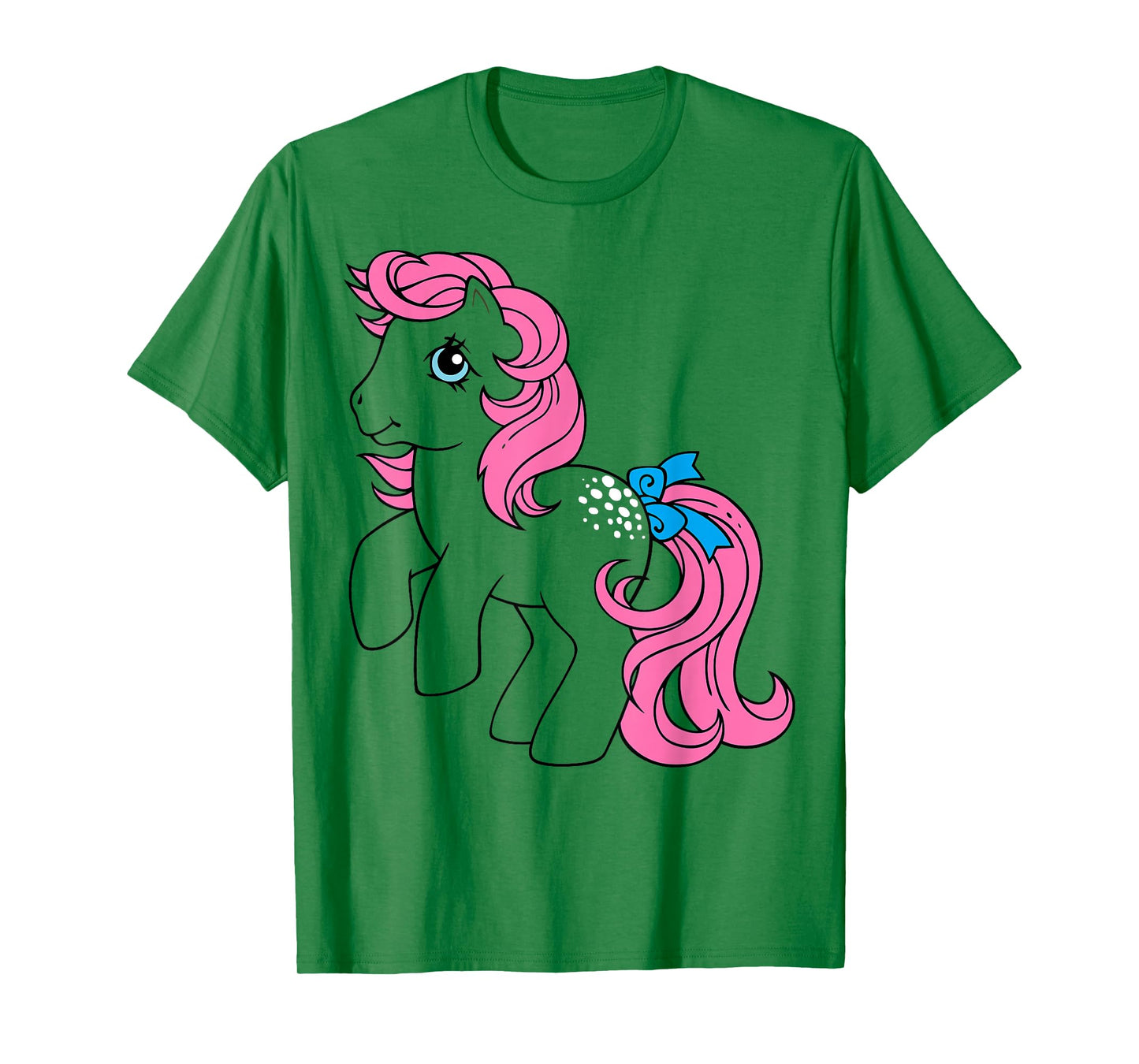 My Little Pony Vintage Cotton Candy Outline Portrait T-Shirt