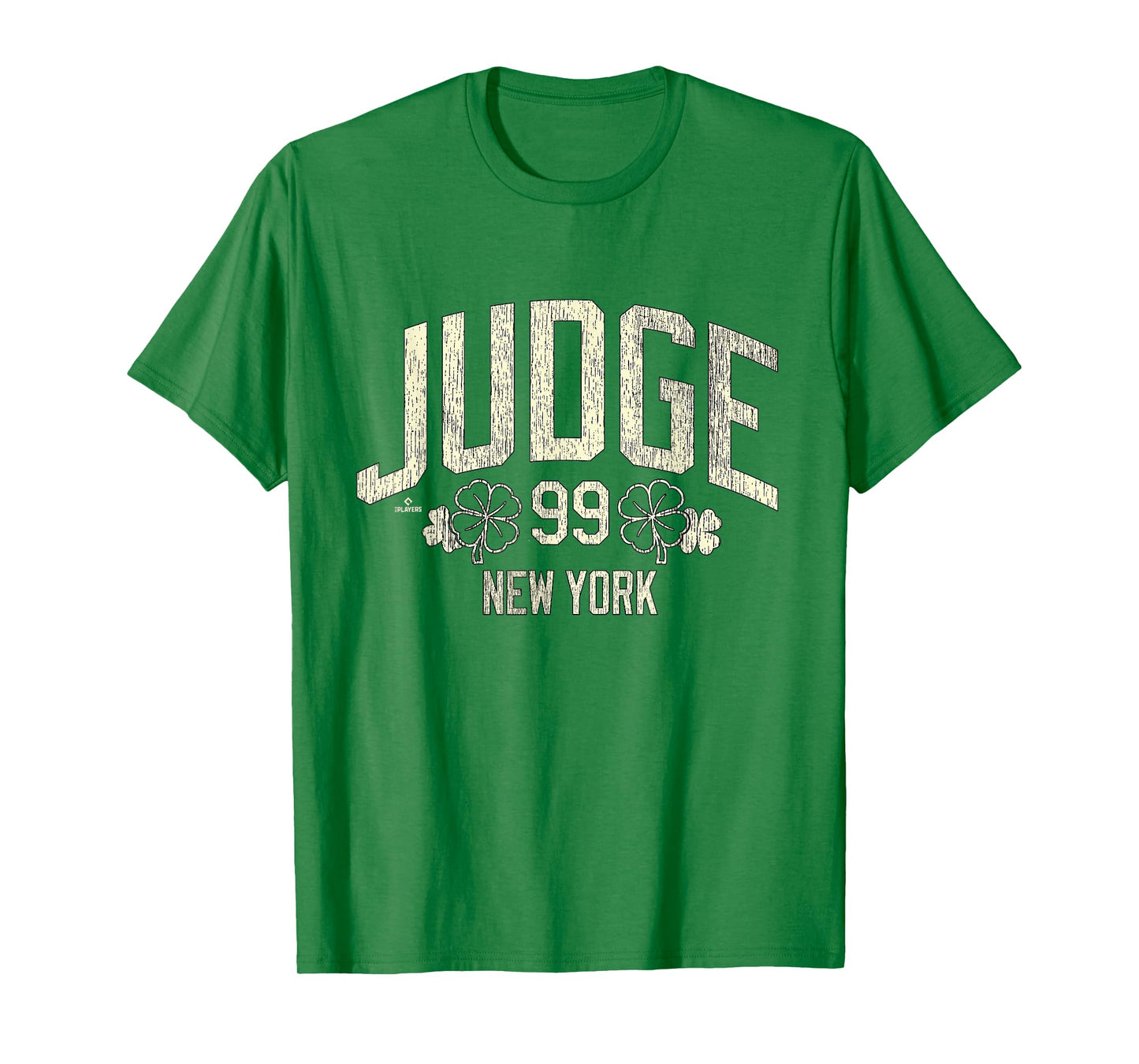 Aaron Judge New York Baseball St. Patrick's Day Clover T-Shirt