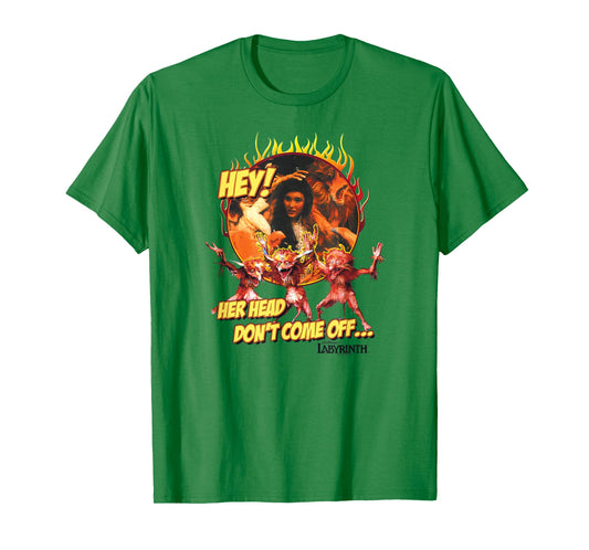 Labyrinth Head Dont Come Off T-Shirt