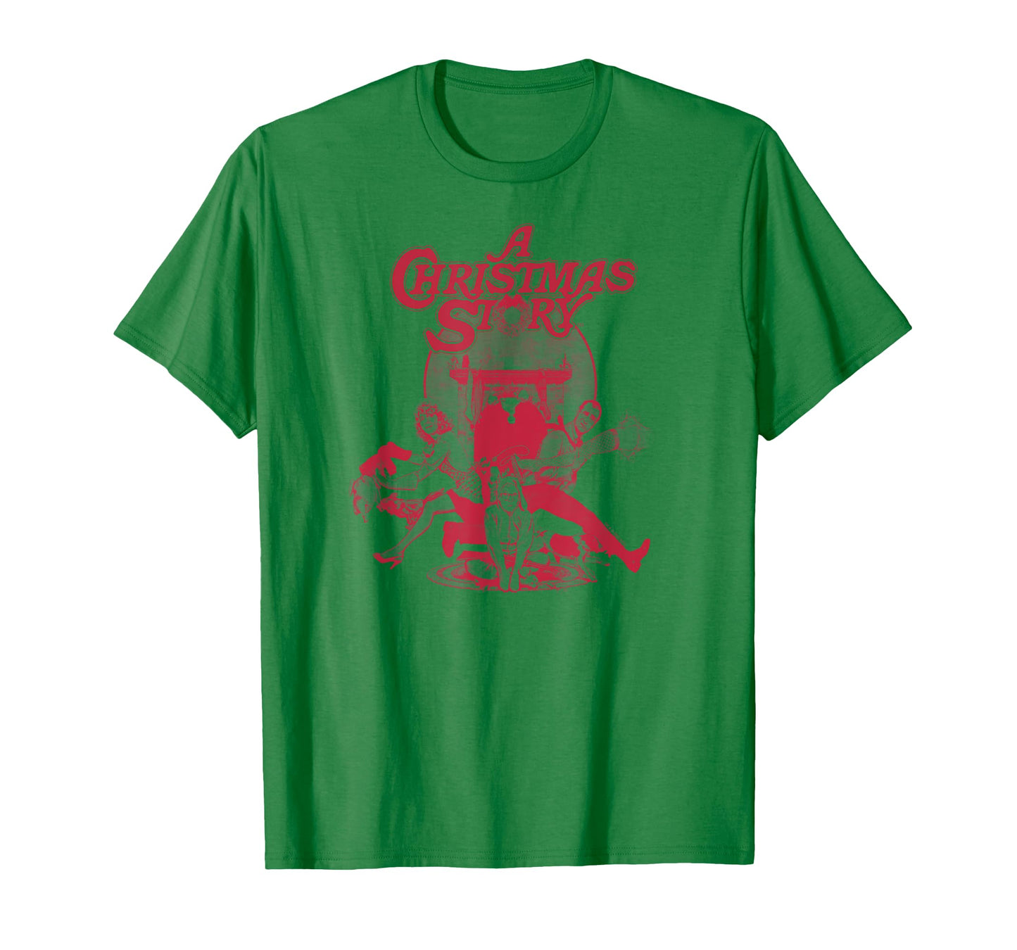 A Christmas Story Red Vintage Poster Funny Holiday T-Shirt