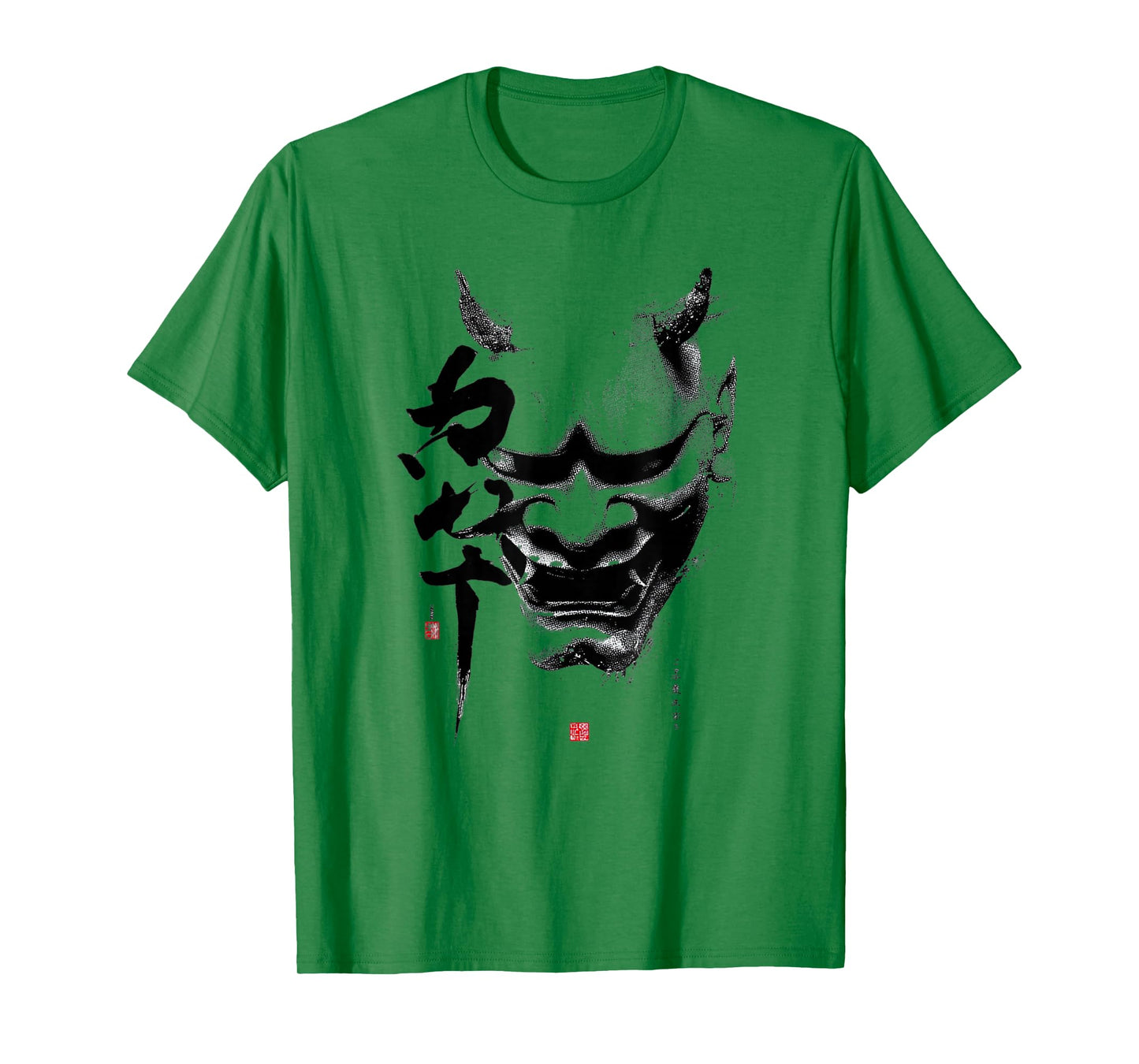 Oni Mask Full Face Japanese T-Shirt