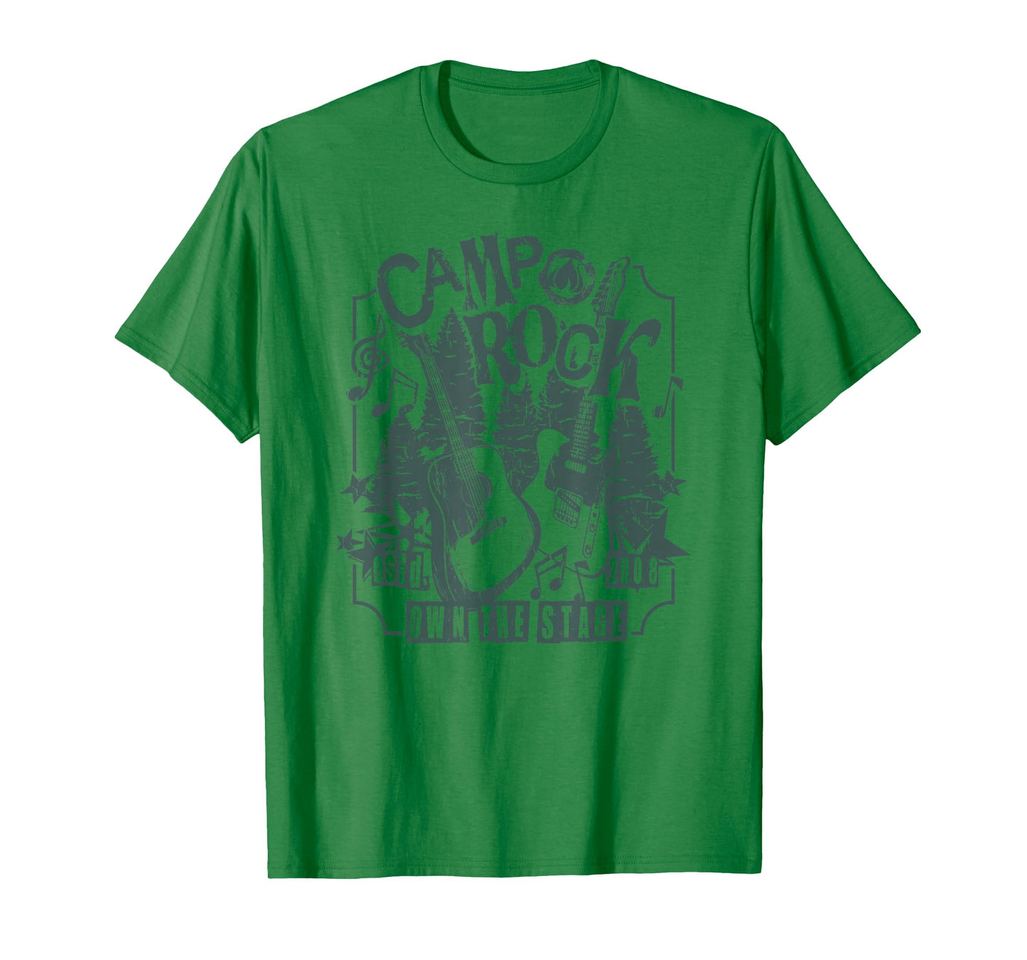 Disney Camp Rock Estd. 2008 Own The Stage Distressed Poster T-Shirt