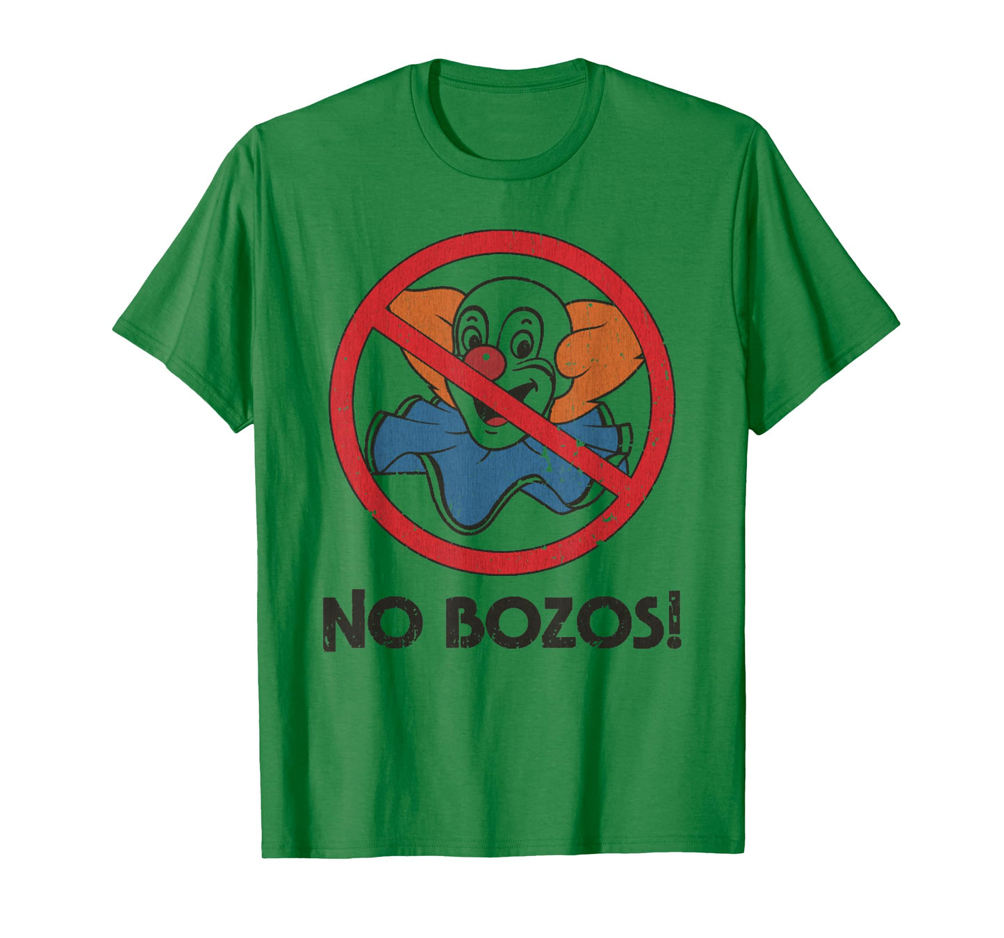 Vintage No Bozos 1983 Clowns T-Shirt