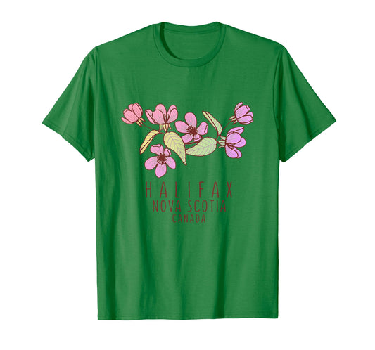 Halifax Nova Scotia Canada Wildflowers T-Shirt