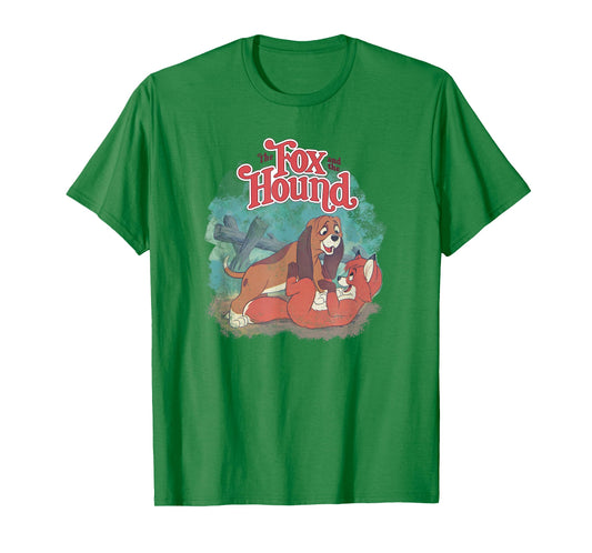 Disney The Fox and The Hound Vintage Classic Poster T-Shirt