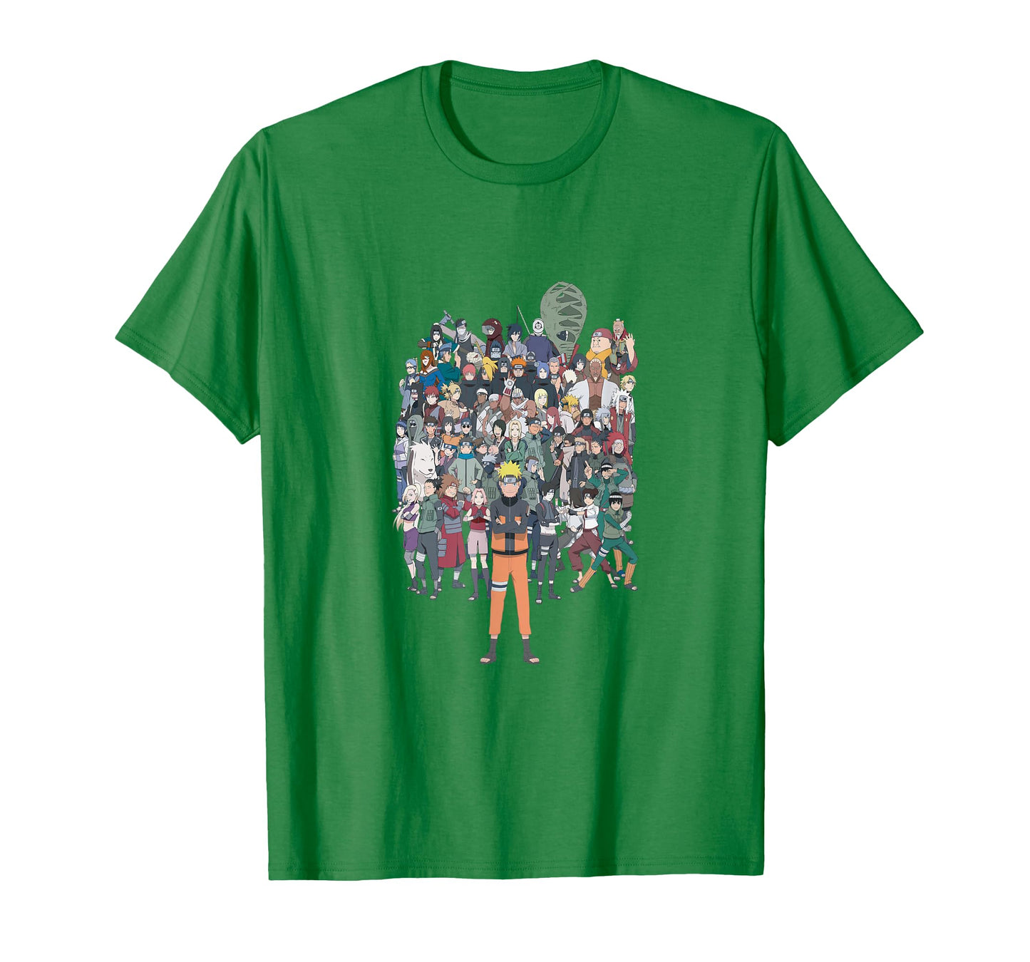Naruto Shippuden Full Cast of Characters T-Shirt