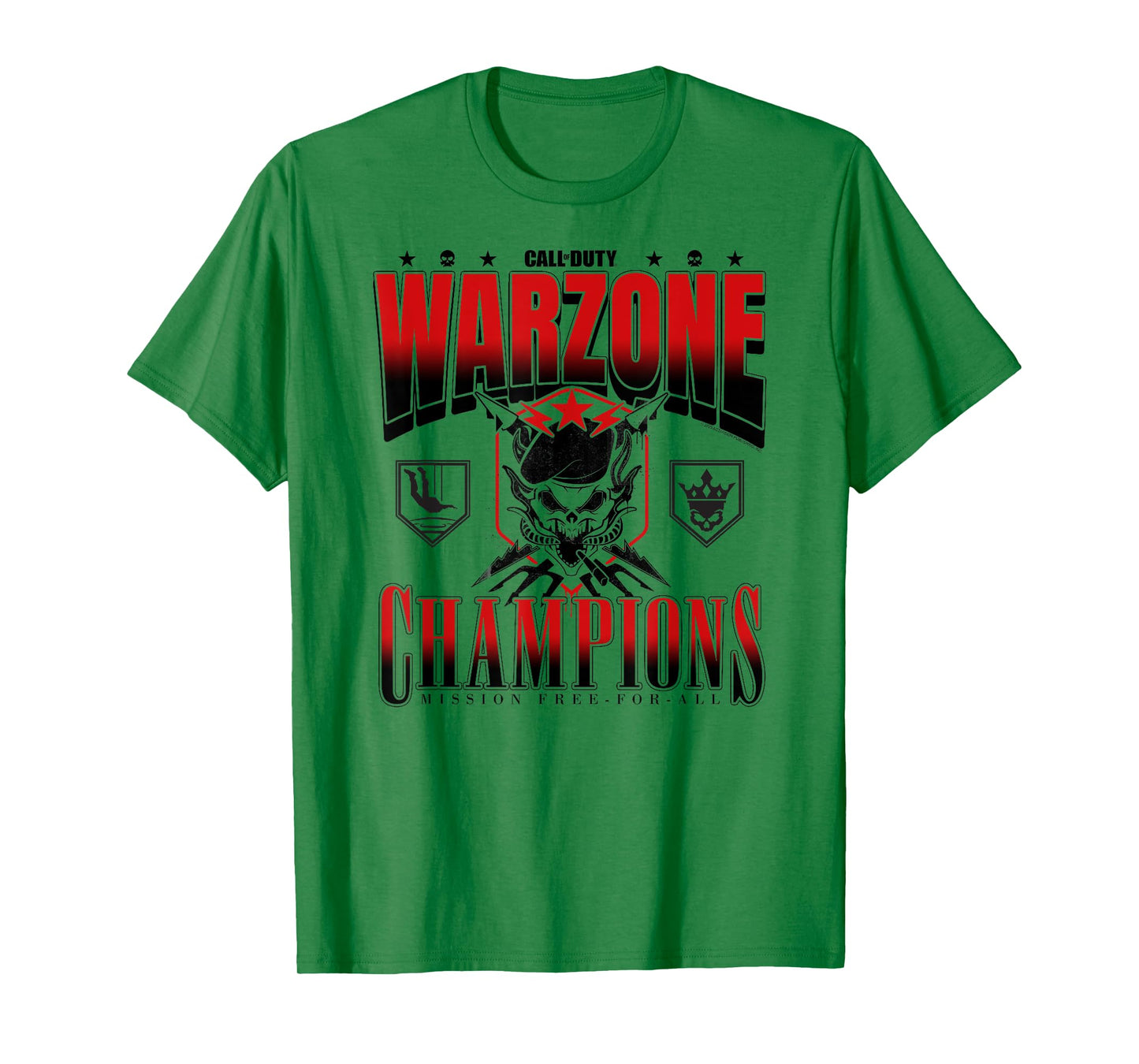 Call of Duty Warzone Champions Retro Video Game T-Shirt