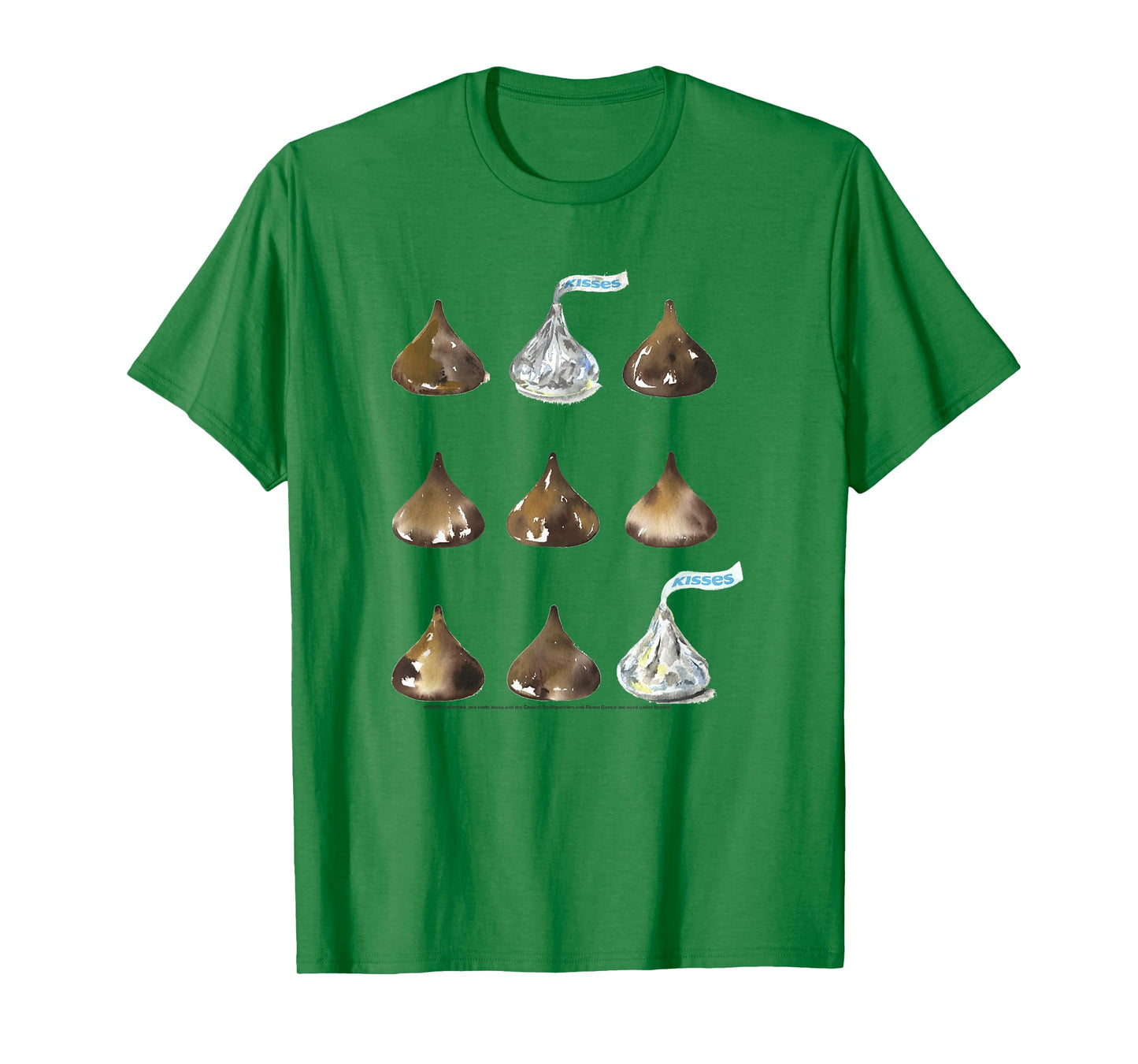 Hershey's Kisses Multiple Grid Design T-Shirt