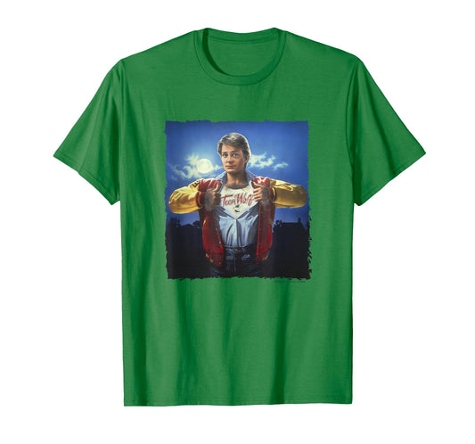 Teen Wolf Scott Howard Classic Movie Poster Vintage T-Shirt