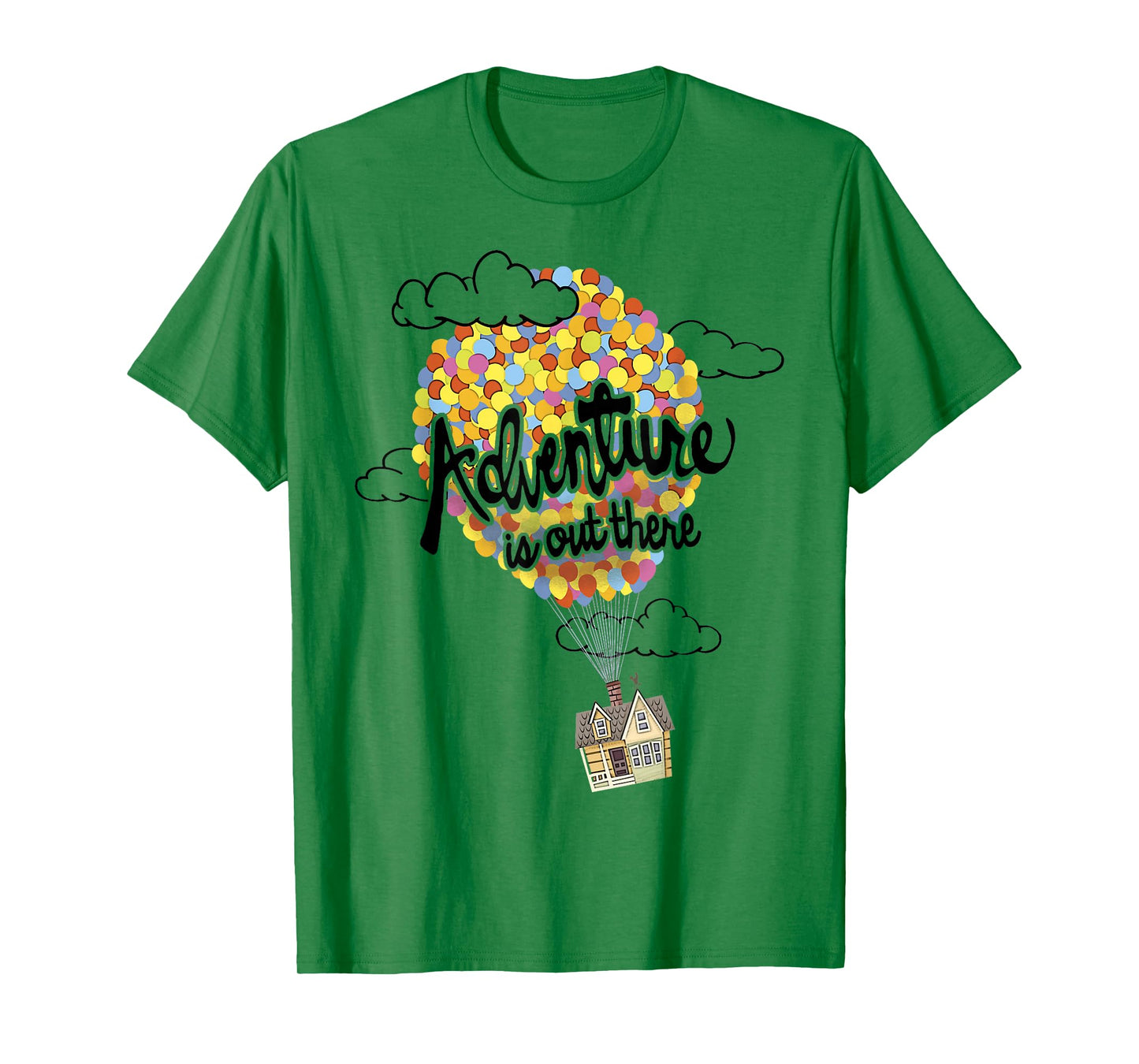 Disney Pixar Up Adventure is Out There House Balloon Graphic T-Shirt