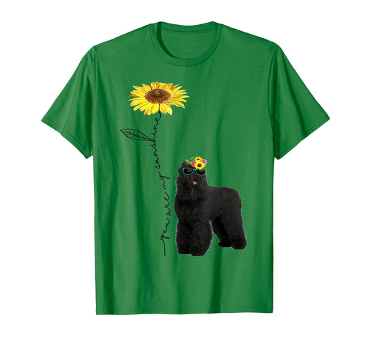 Black Russian Terrier, my friends, my sunshine T-Shirt