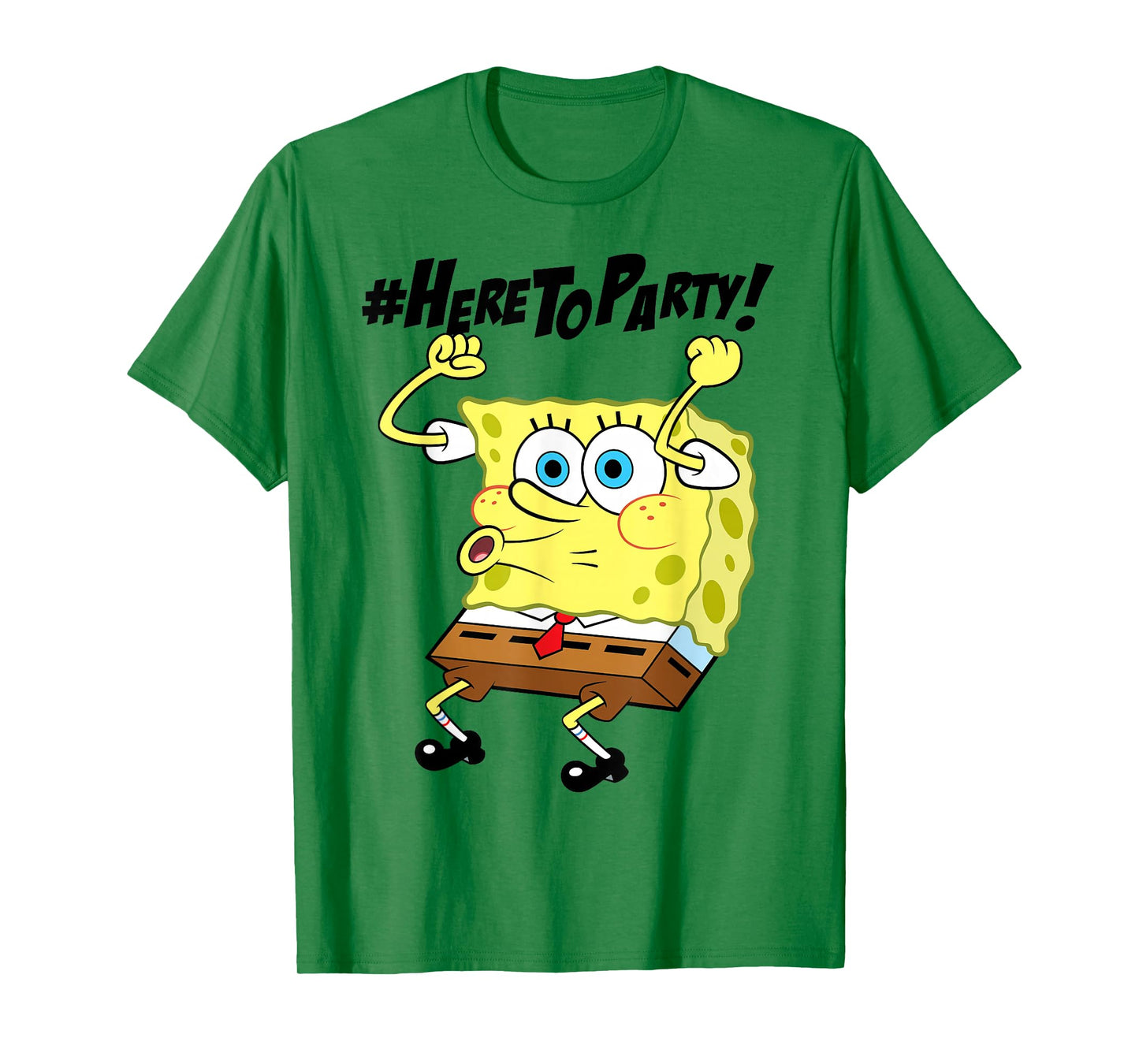 Spongebob Squarepants Here to Party T-Shirt T-Shirt