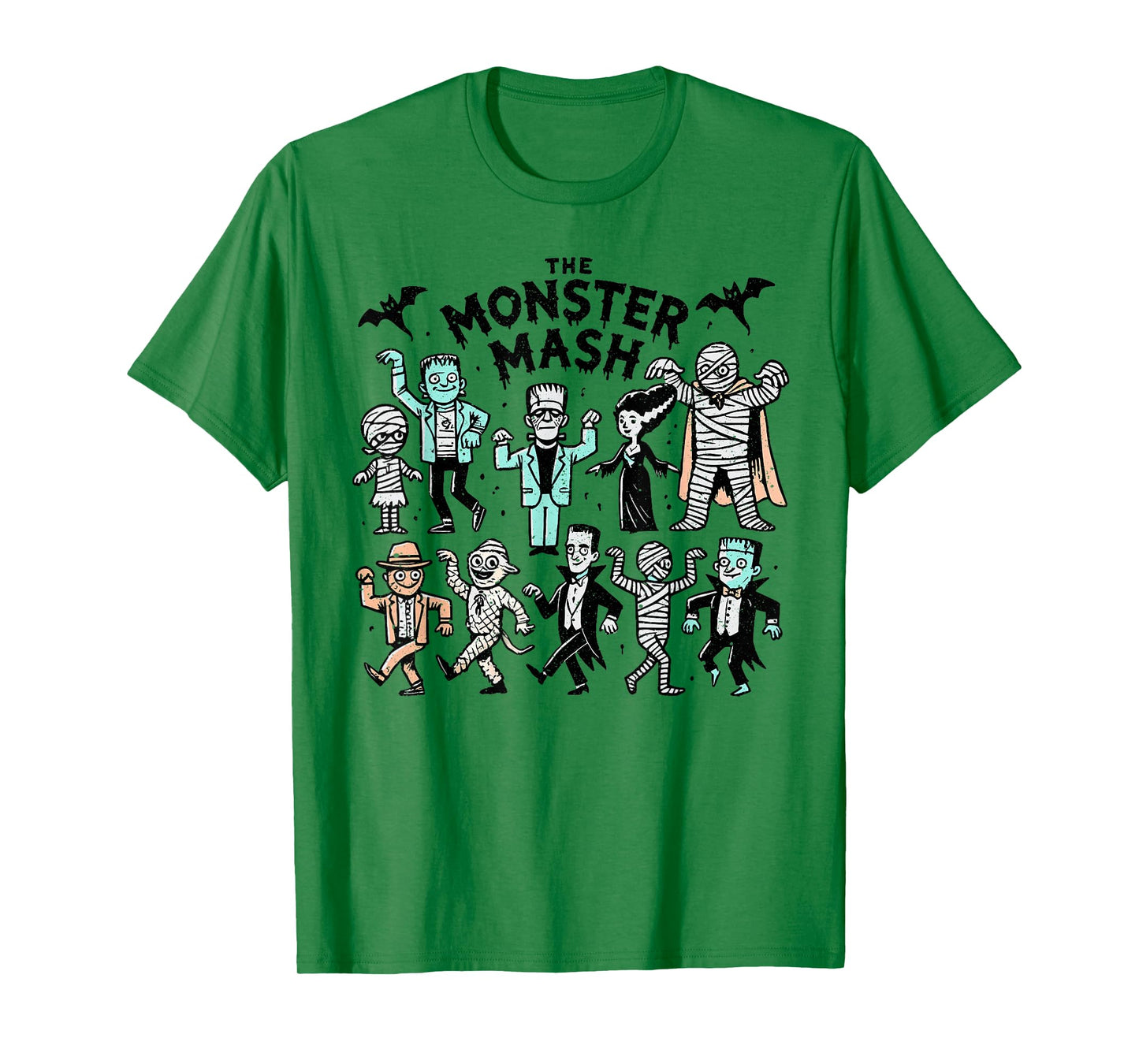 Cute Funny Monster Mash Frankenstein Horror Movies Lovers T-Shirt
