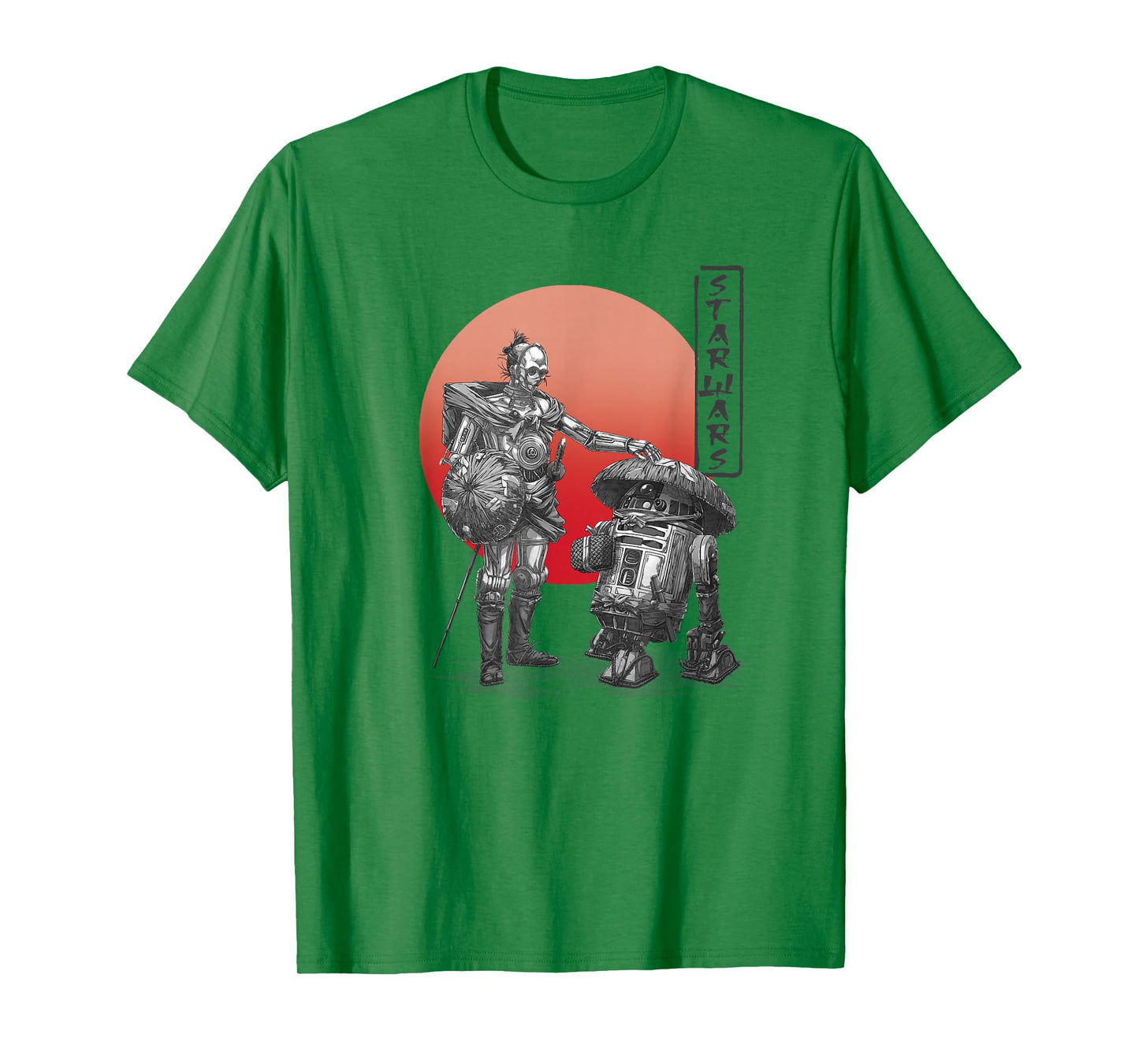 Star Wars Visions Samurai Droid Sunset T-Shirt