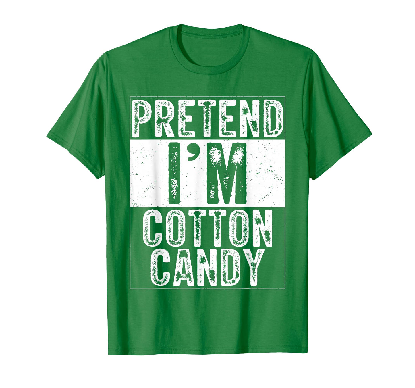 Pretend I'm Cotton Candy Family Women Men Costume Halloween T-Shirt