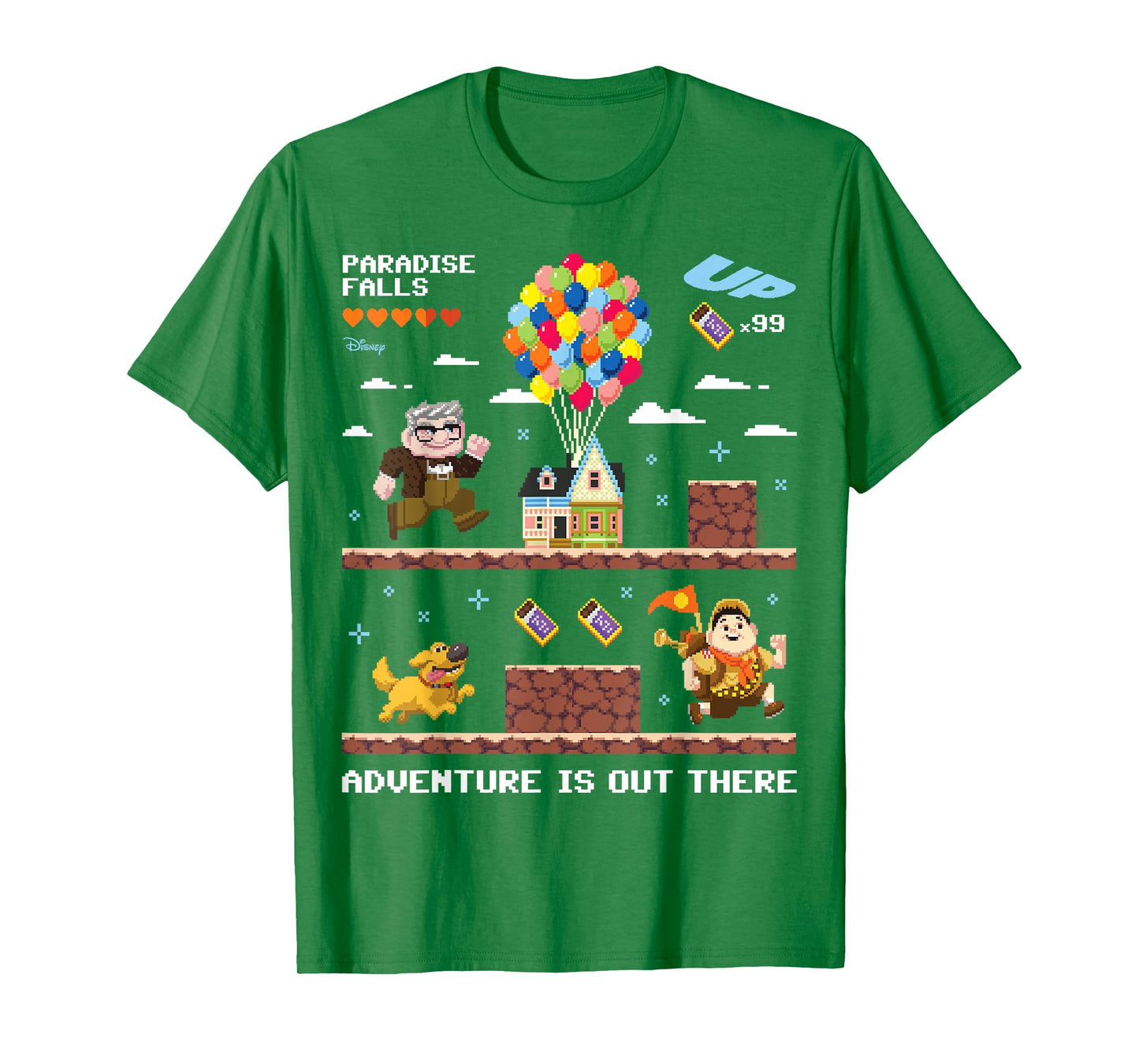 Up - Carl Dug Russell Video Game Adventure Is Out There T-Shirt