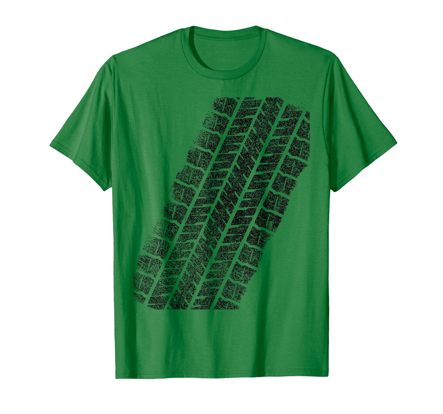 Tire Track Funny Halloween T-Shirt