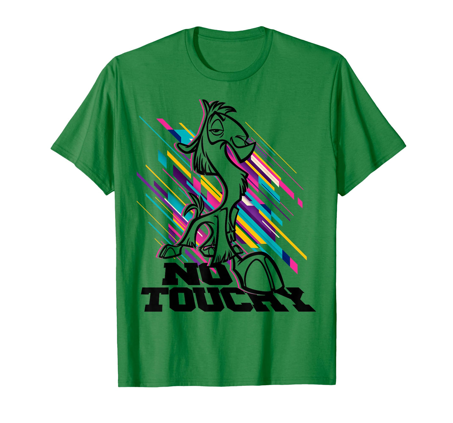 Disney Emperor's New Groove No Touchy Bright Graphic T-Shirt T-Shirt