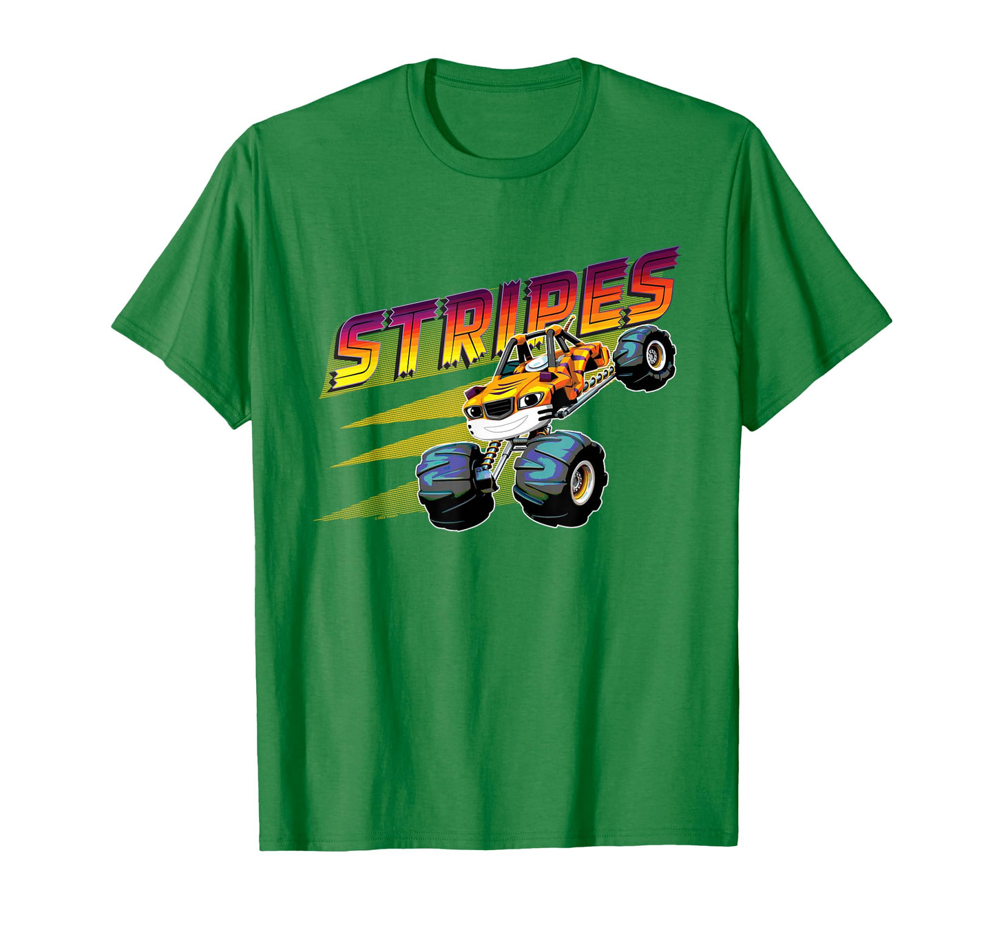 Blaze and the Monster Machines Stripes Badge T-Shirt