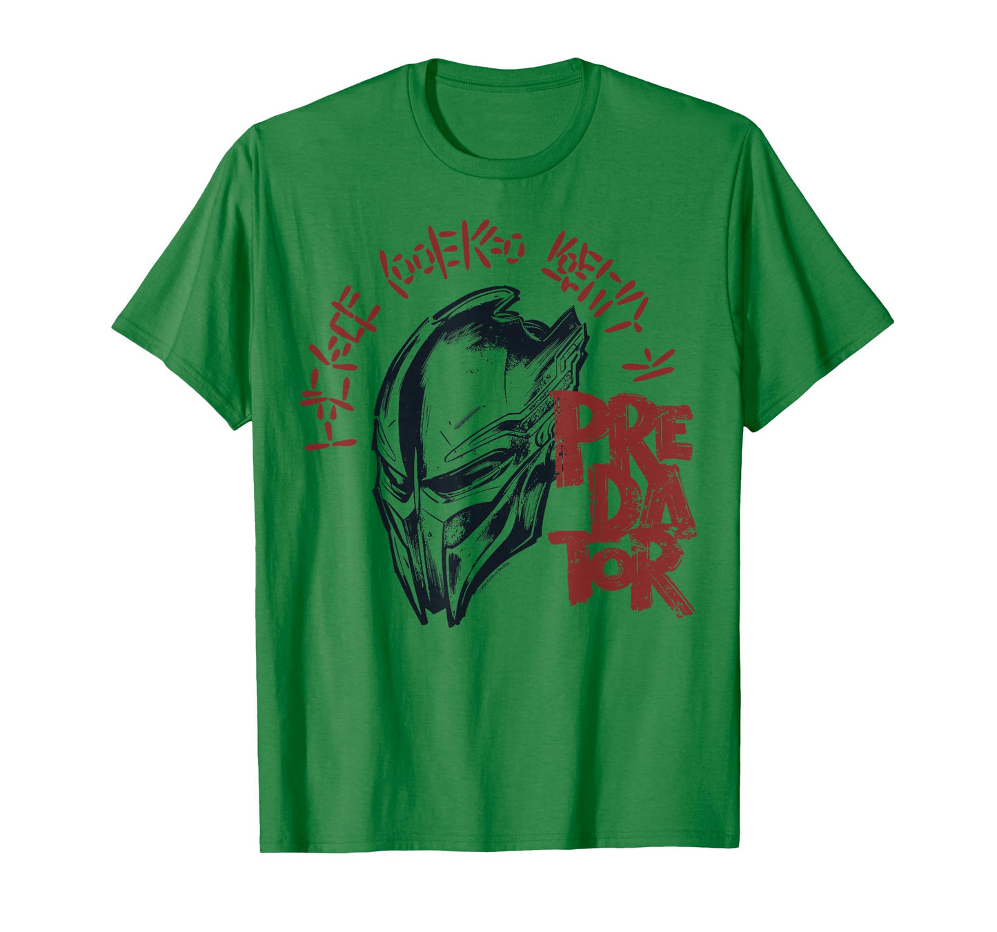Predator: Badlands Warrior Helmet Distressed Poster T-Shirt