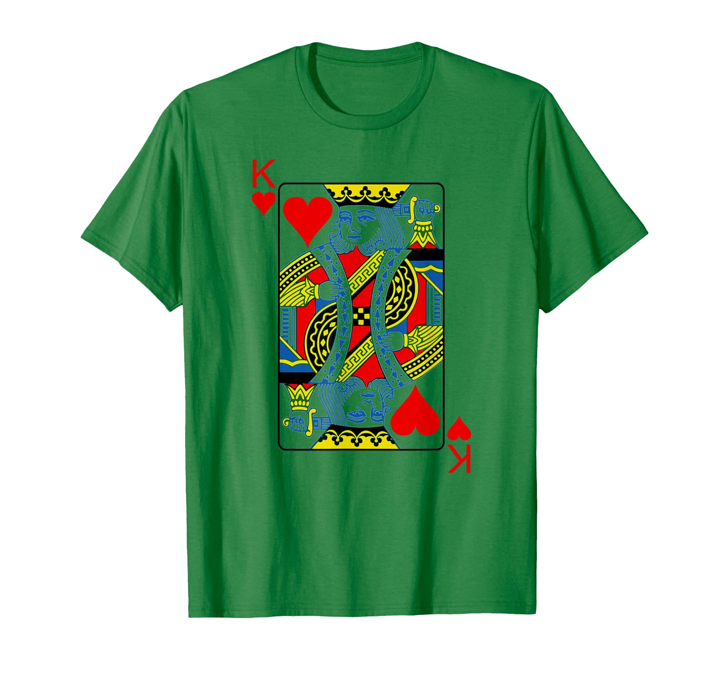 King Of Hearts Playing Cards Poker T-Shirt
