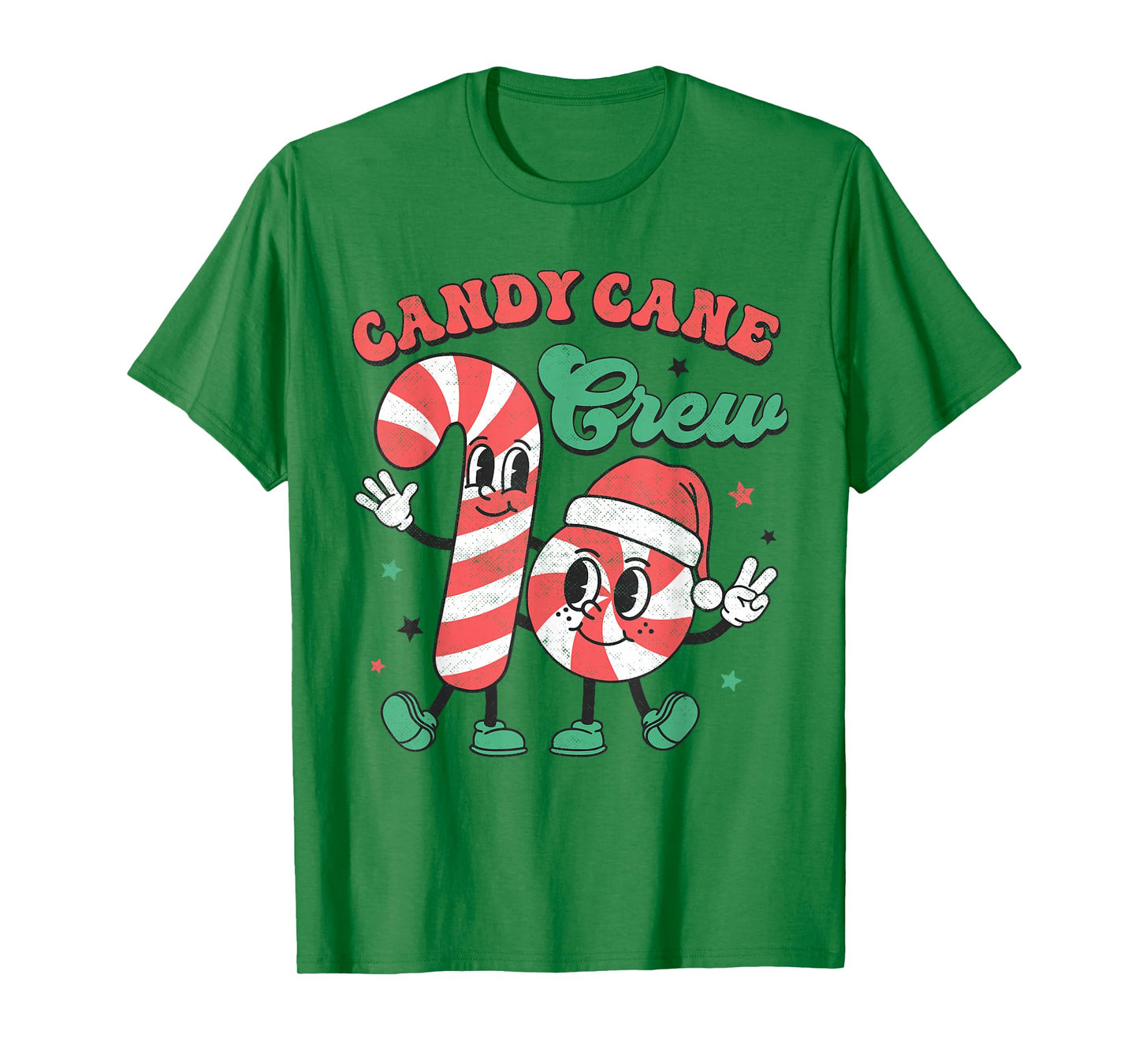 Candy Cane Crew Christmas Xmas Love Candy Boys Girls Kids T-Shirt