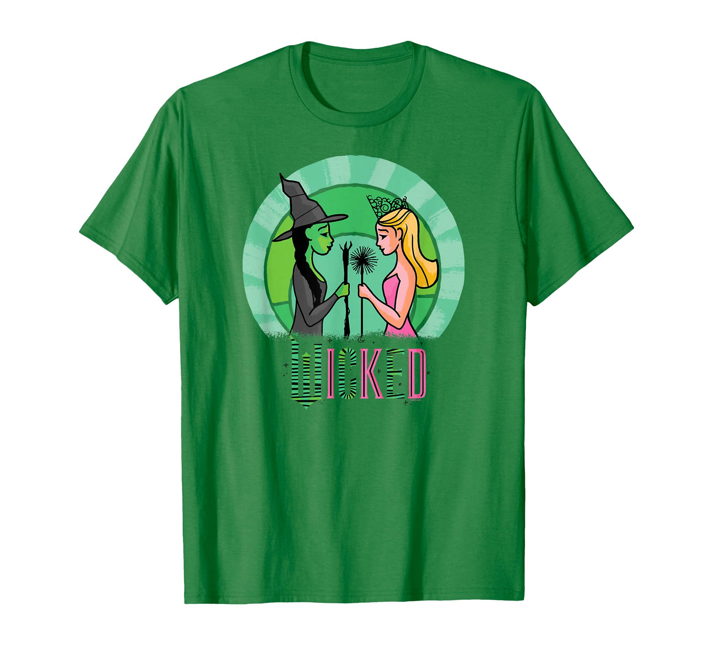 Wicked Glinda & Elphaba Sketched T-Shirt