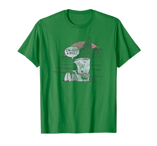 Schoolhouse Rock I’m Just A Bill on Capitol Hill Retro TV T-Shirt