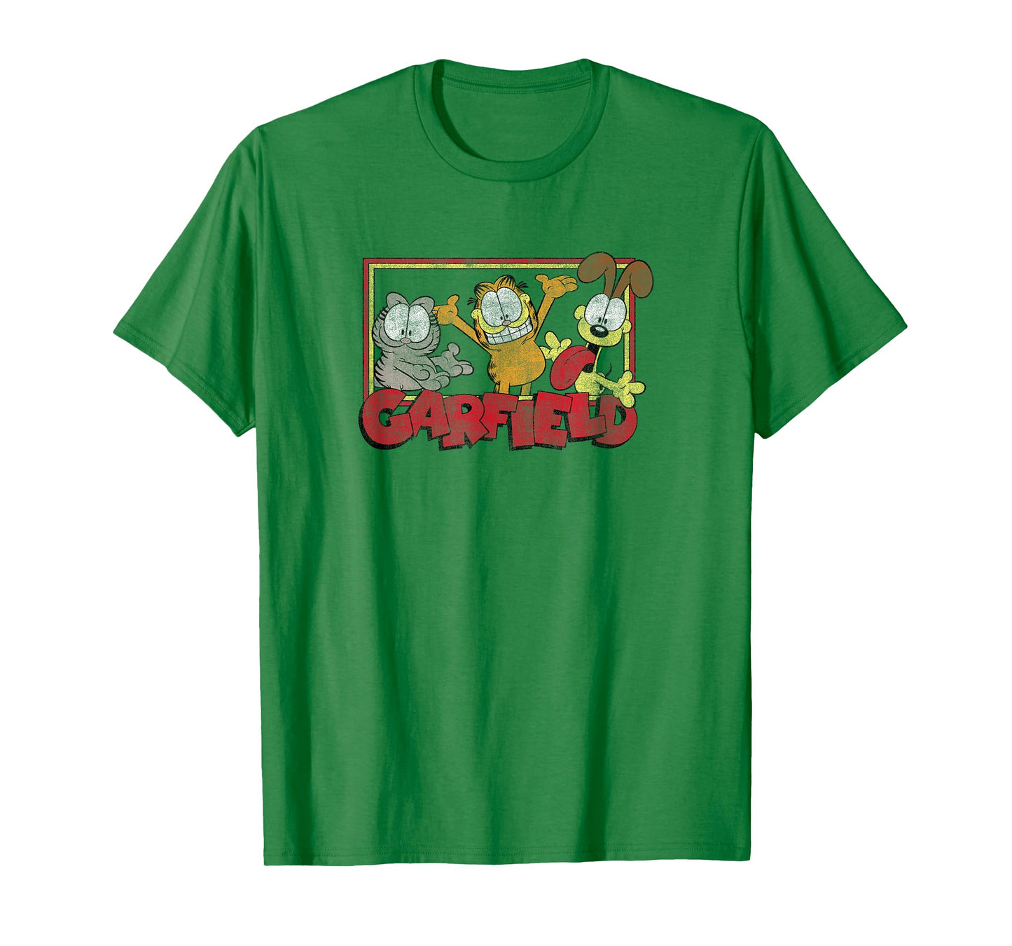 Garfield Odie Garfield Nermal Group T-Shirt Small