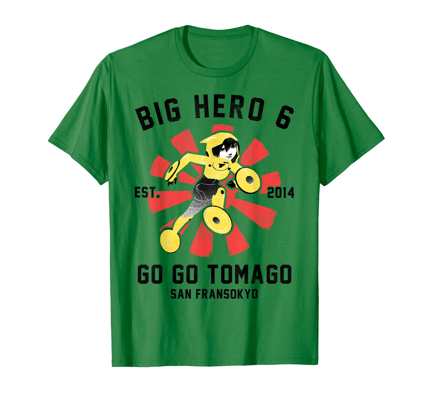 Disney Big Hero 6 Go Go Tomago Poster Graphic T-Shirt T-Shirt