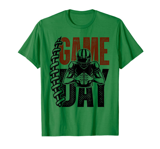 Game Day Football Season Funny Men Women Team Sports Vintage T-Shirt