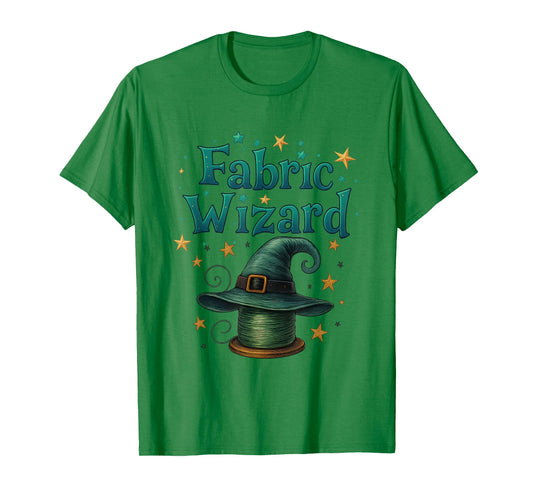 Cool Quilting Quilt Sewing Halloween for Women Fabric Wizard T-Shirt