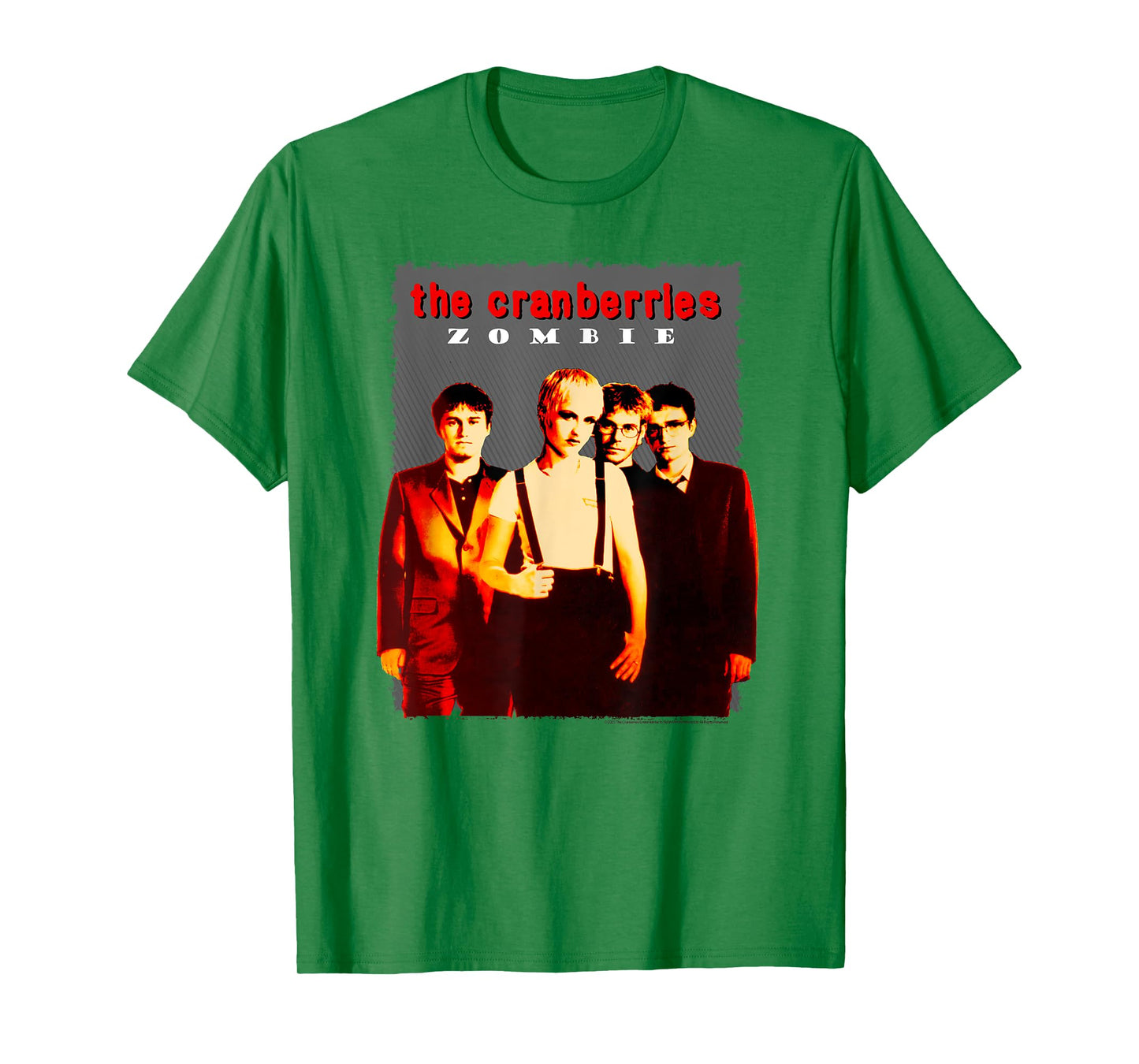 The Cranberries Zombie Group Photo Vintage Band T-Shirt